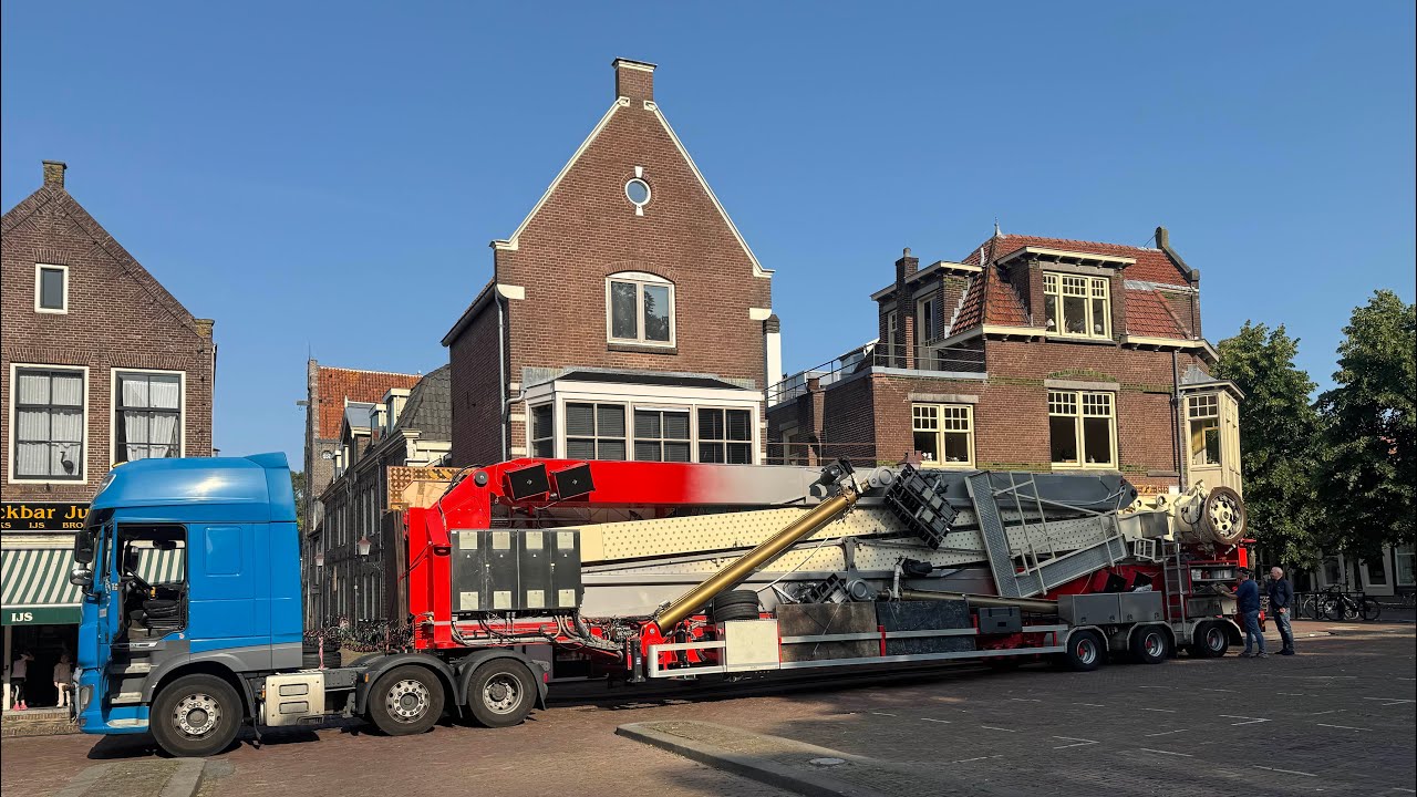 Kermis Hoorn 2025 Transport en opbouw Deel 3