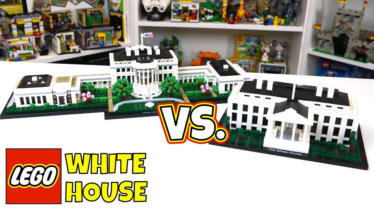 Comparing the LEGO White House Sets - 2010 vs. 2020 - Which is better???