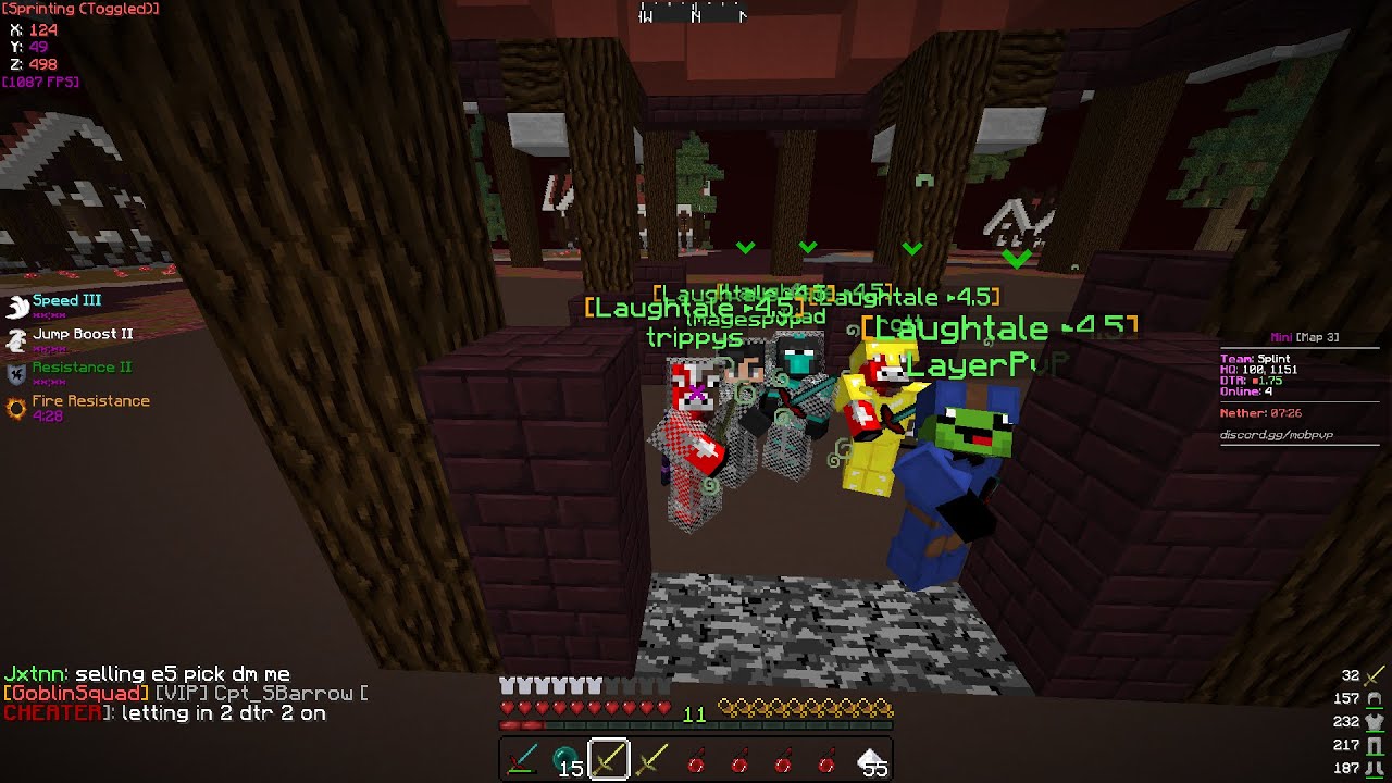 Rogue Squading on HCF | MobPvP