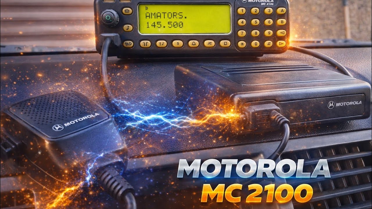 Radio VHF w mobilu Motorola MC2100 - Instalacja radiostacji w samochodzie