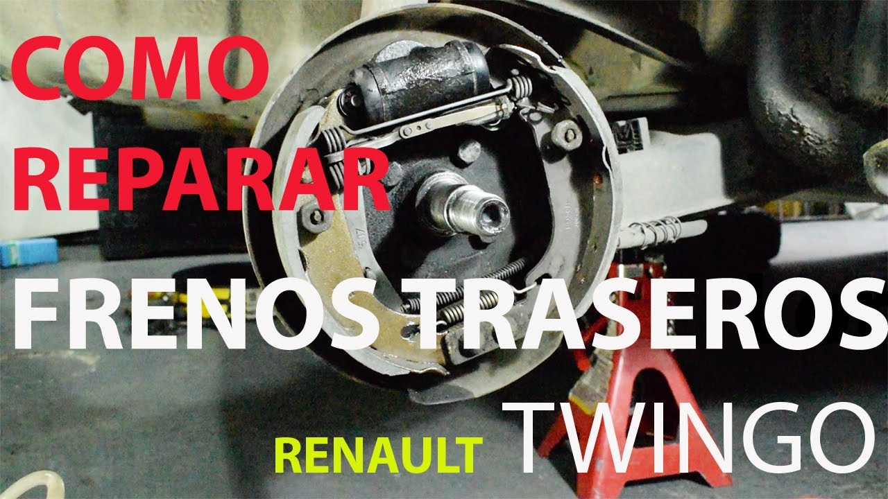 Como reparar frenos traseros de Renault Twingo