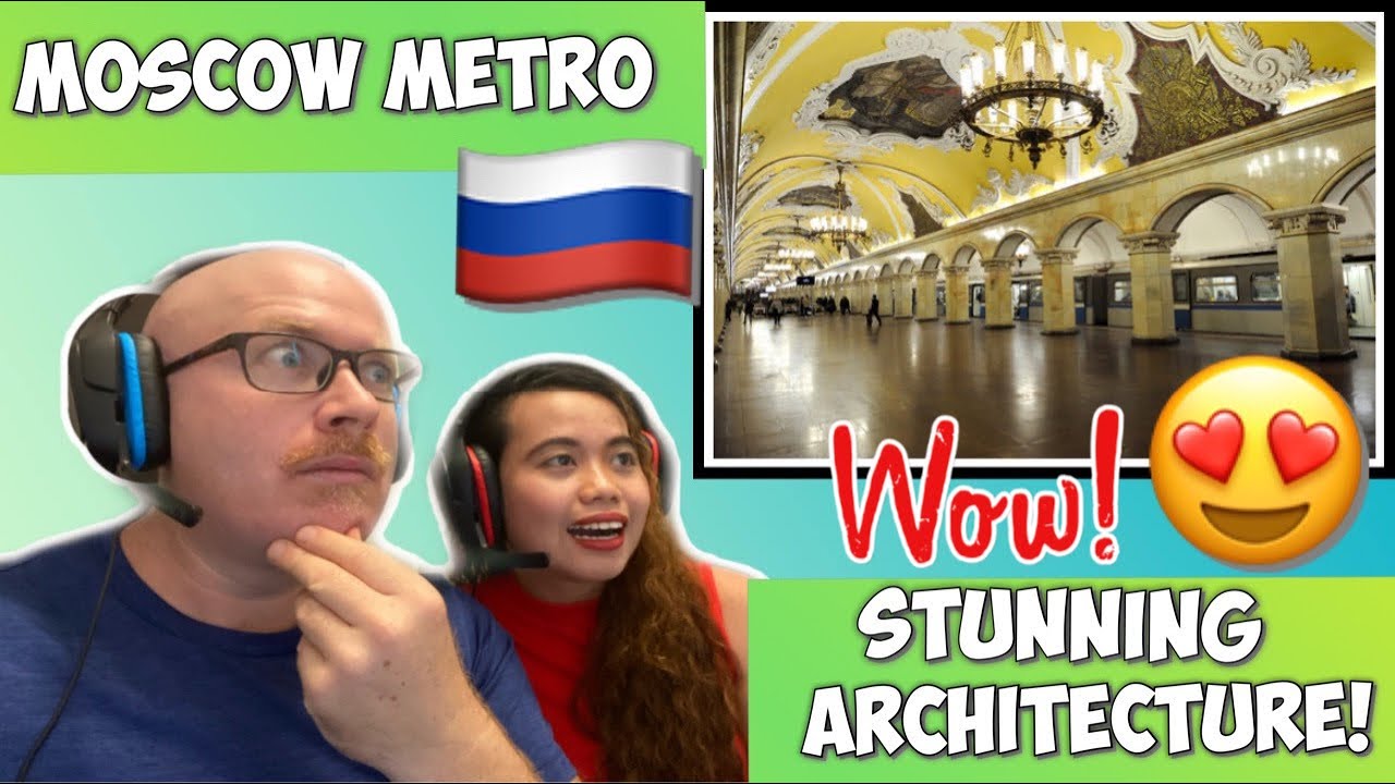 ПРЕКРАСНОЕ МОСКОВСКОЕ МЕТРО | РЕАКЦИЯ! 🇷🇺