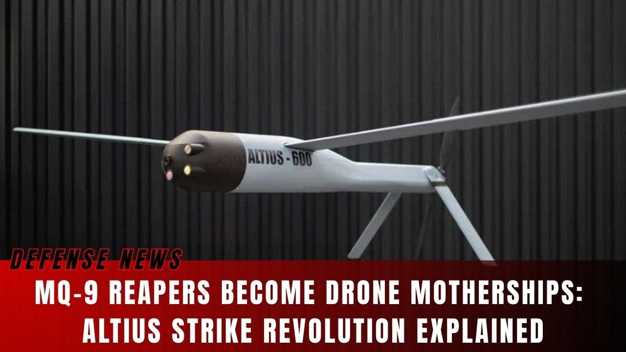 MQ-9 Reaper staje się dronem-matką: wyjaśnienie rewolucji uderzeniowej ALTIUS