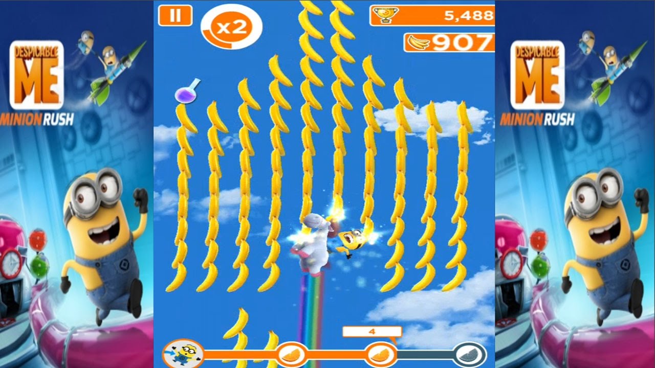 Minion Rush Gameplay #8 - Collect 50 Bananas with the Banana Splitter | Max Game