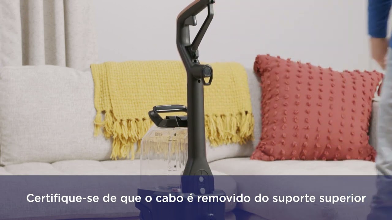 BISSELL PowerWash HydroSteam - Como Remover A Pega