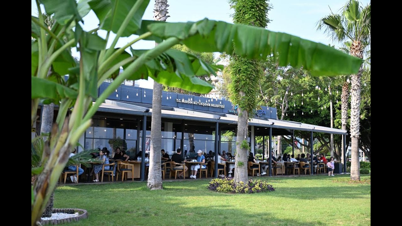 MERSİN BÜYÜKŞEHİR’İN AKDENİZ MANZARALI KAFELERİNE BU BAYRAMDA DA YOĞUN İLGİ