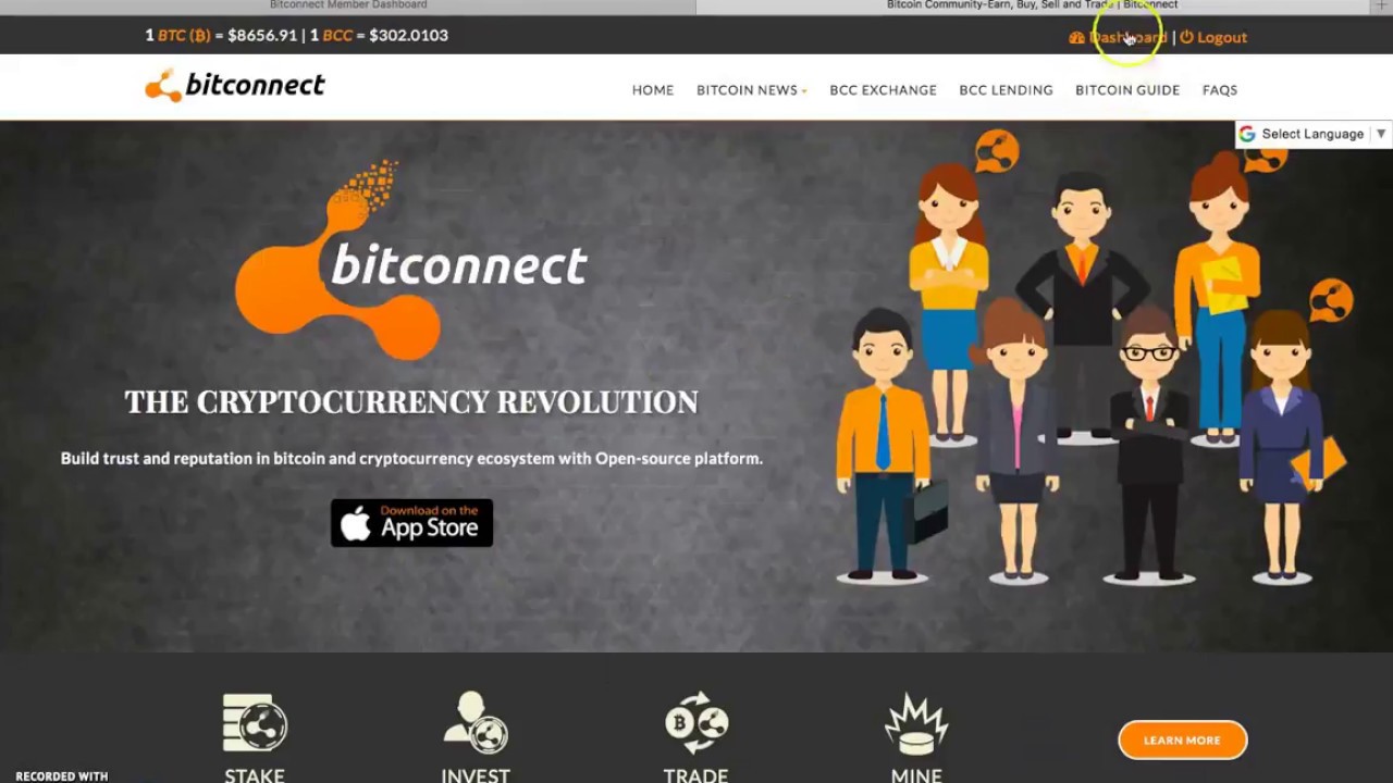 40% INTEREST PER MONTH !!!  kya hai BITCONNECT ? kaise invest kare ? (Hindi)