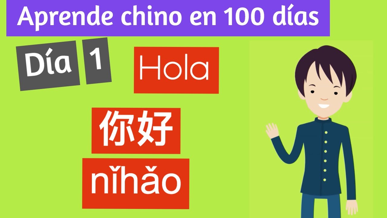 Clases de chino mandarín #1| lección 1: Hola en chino