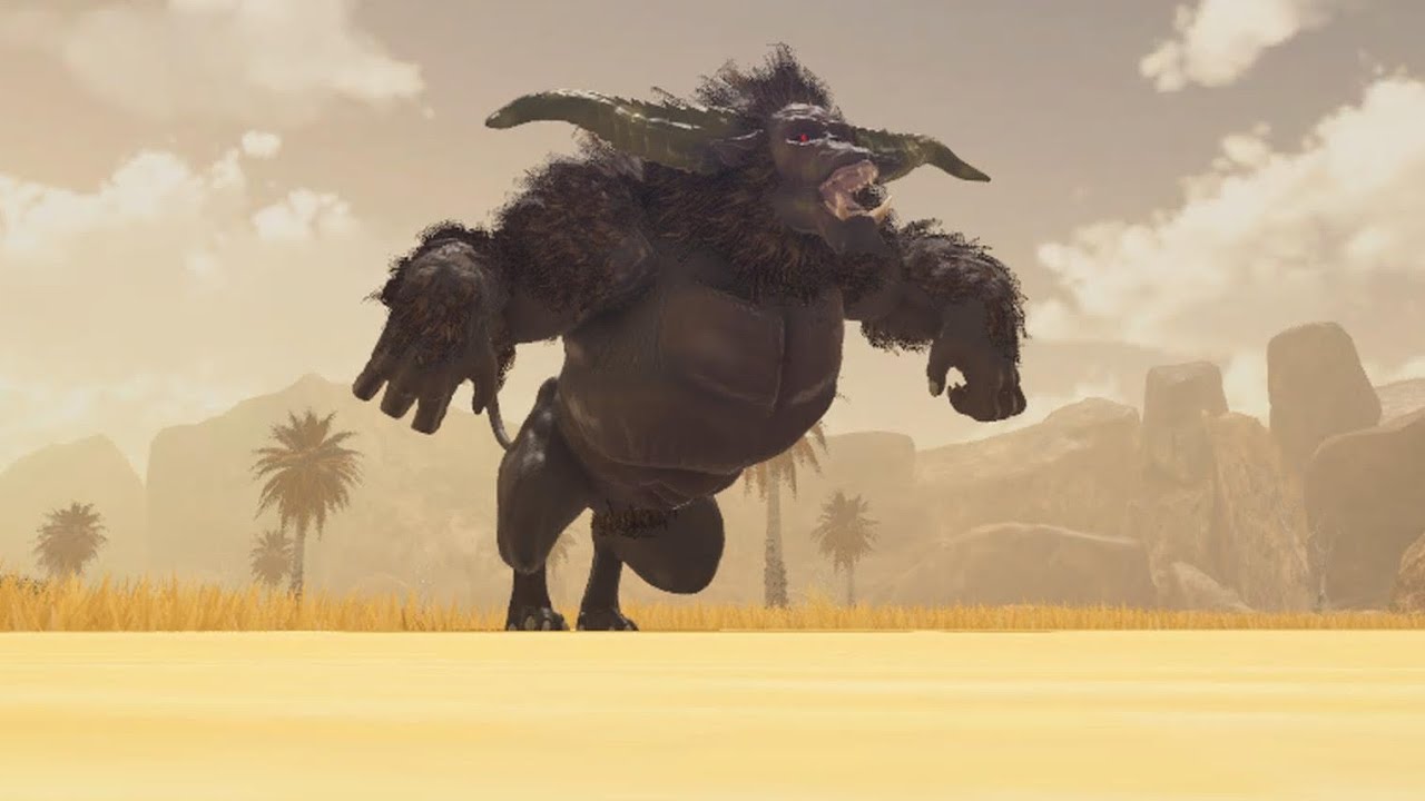 Roblox Monstrous Battlegrounds - Punching Everything With Rajang