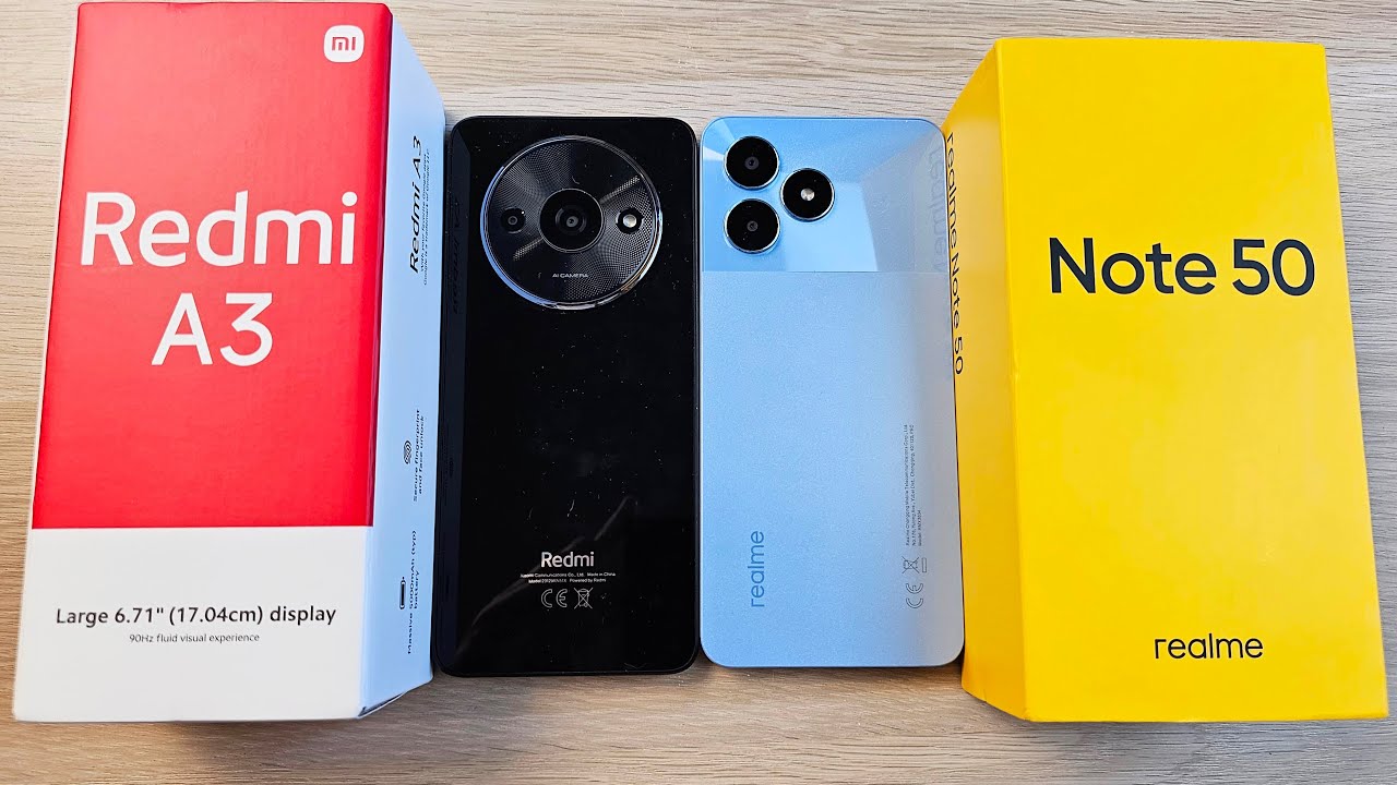 XIAOMI REDMI A3 VS REALME NOTE 50 - КАКОЙ ТЕЛЕФОН ЛУЧШЕ ЗА СВОИ ДЕНЬГИ?