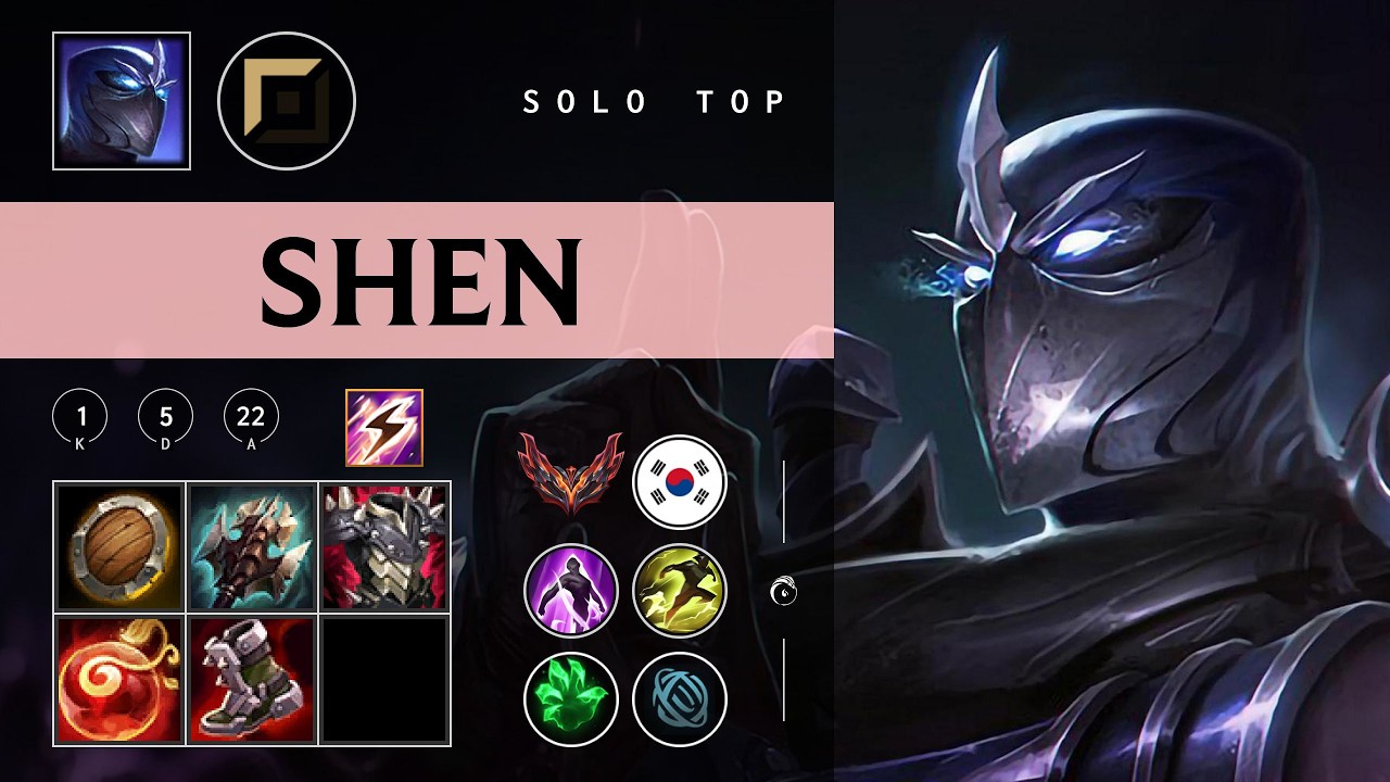 Shen Top vs Aatrox - KR Grandmaster Patch 26.04
