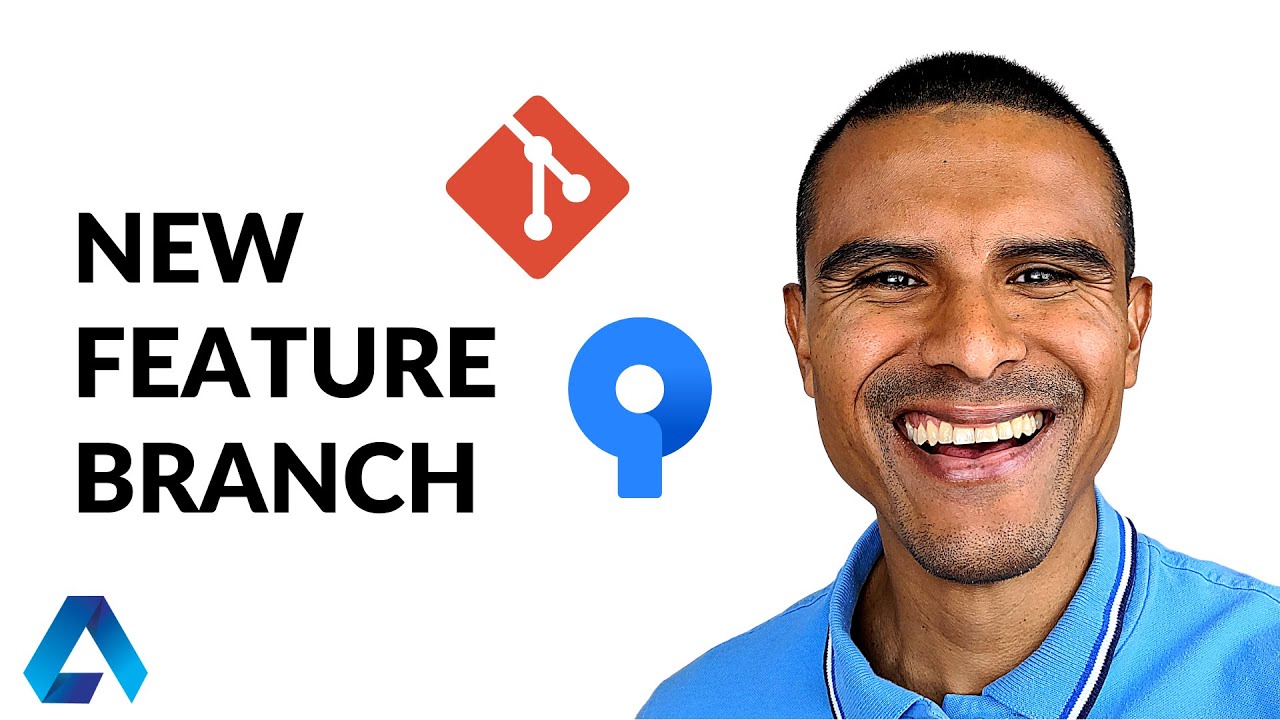 How to create new feature branch git flow | automateNow