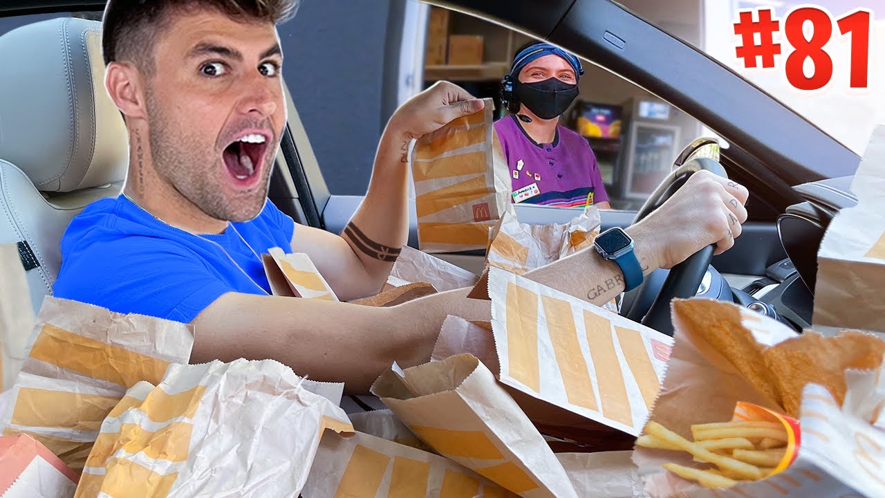 Passei 100 Vezes No Mesmo Drive Thru Do MCDONALDS!!