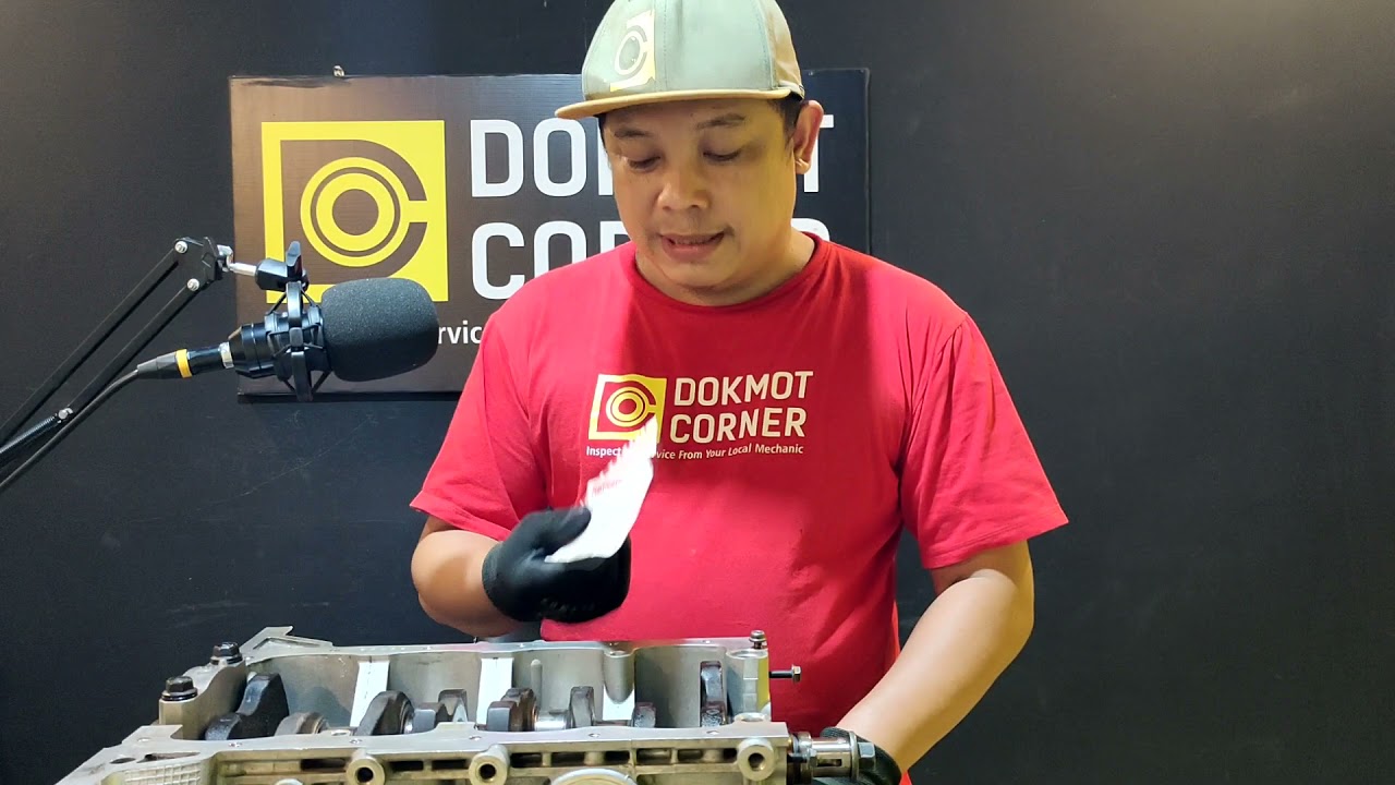 cara pengukuran Clearance Crankshaft part 3
