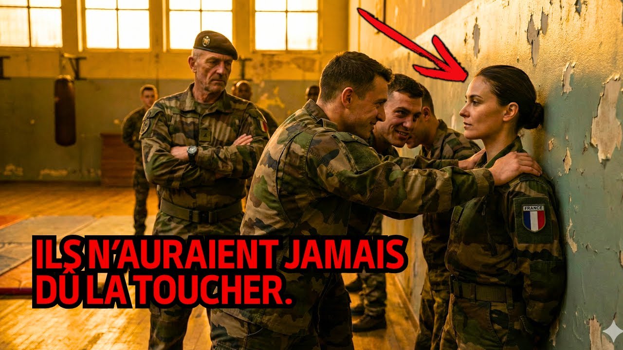 Ils l’ont plaquée contre le mur du gymnase… jusqu’à ce que son entraînement GIGN refasse surface