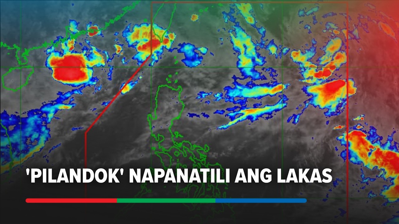 'Pilandok' maintains strength, moving eastward | ABS-CBN News