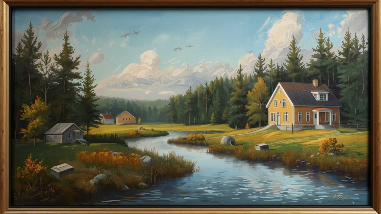 Relaxing Art & Calm Visuals | Quiet Canvas Art