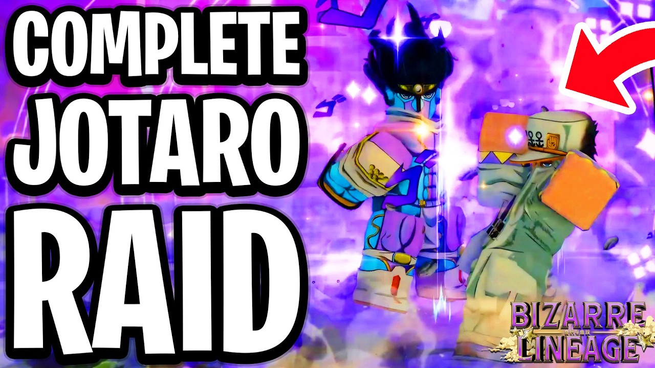 How To Complete Jotaro Raid In Bizarre Lineage (Jotaro Raid Guide) - Full Guide