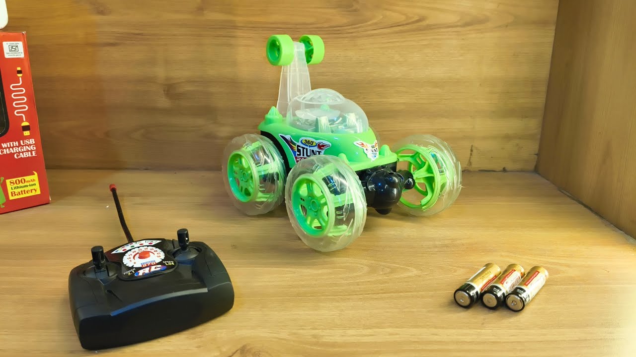 360 DEGREE RC CAR UNBOXING STUNT CAR REMOTE CONTROL LIGHT&SOUND ||