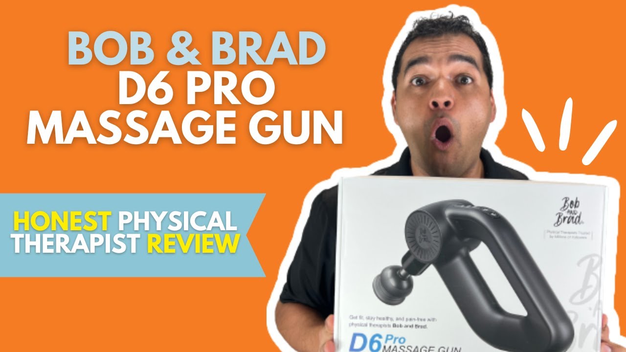 Bob & Brad D6 Pro Massage Gun | Honest Physical Therapist Review