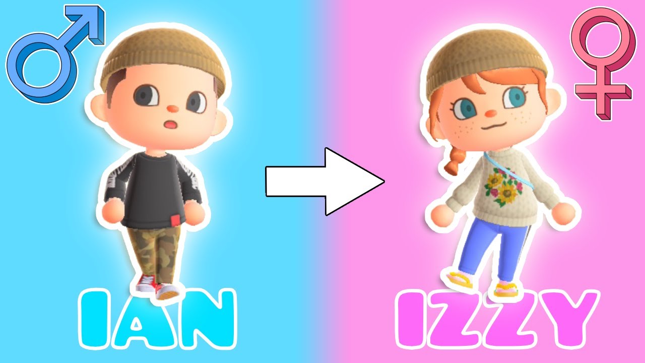 Boy to Girl - Ian magically turns into Izzy - Animal Crossing TFTG Captions