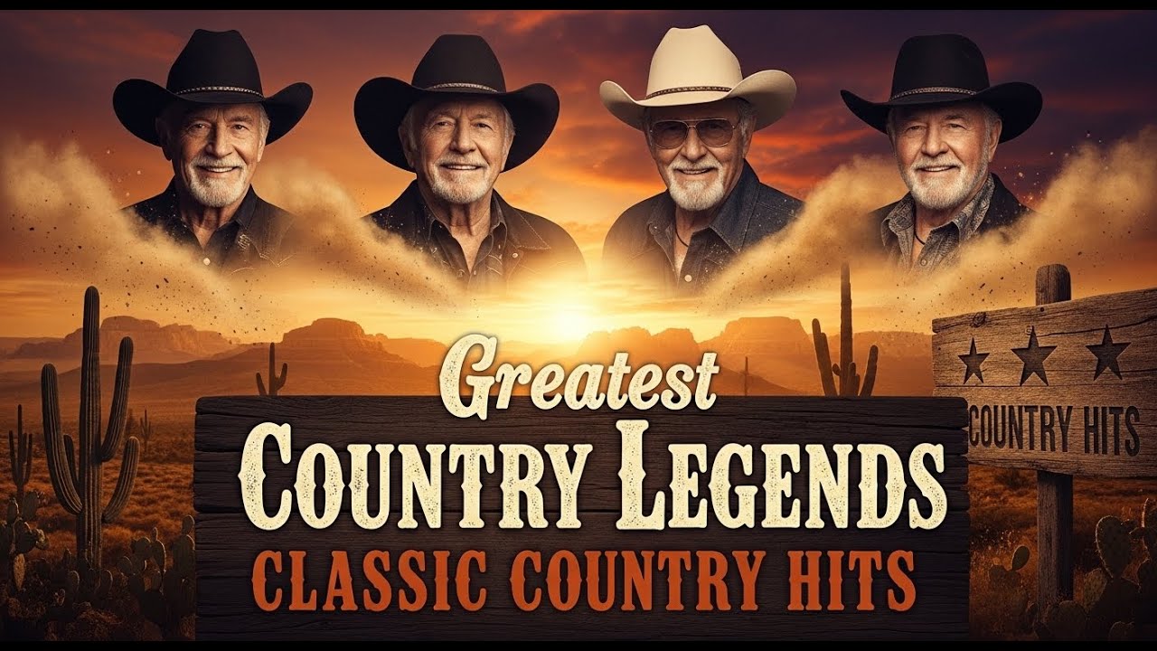 Country Golden Collection 2026 – Alan Jackson, Kenny Rogers, George Strait ⭐