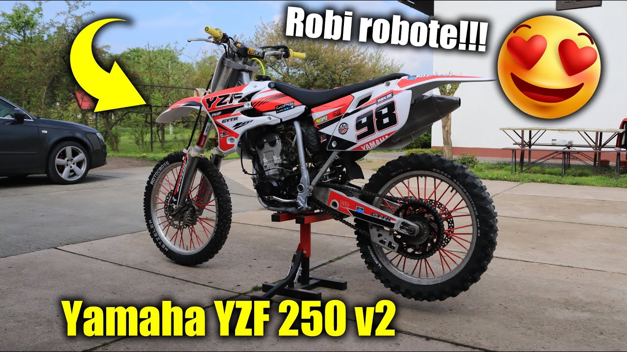 Projekt Yamaha YZF 250 v2 skończony ! - JEDYNA TAKA W POLSCE