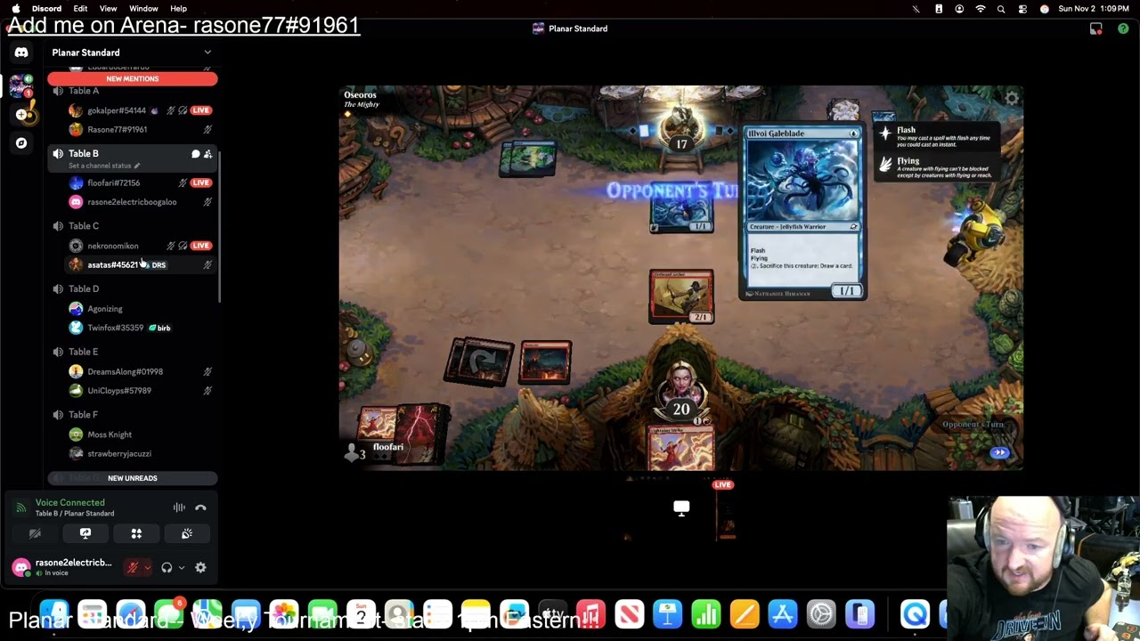 Planar Standard MTG Weekly Tournament