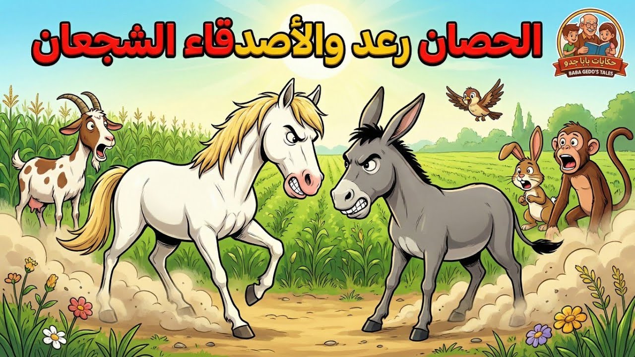 فريق الحيوانات والقائد المفقود | القيادة و التعاون | حكايات بابا جدو