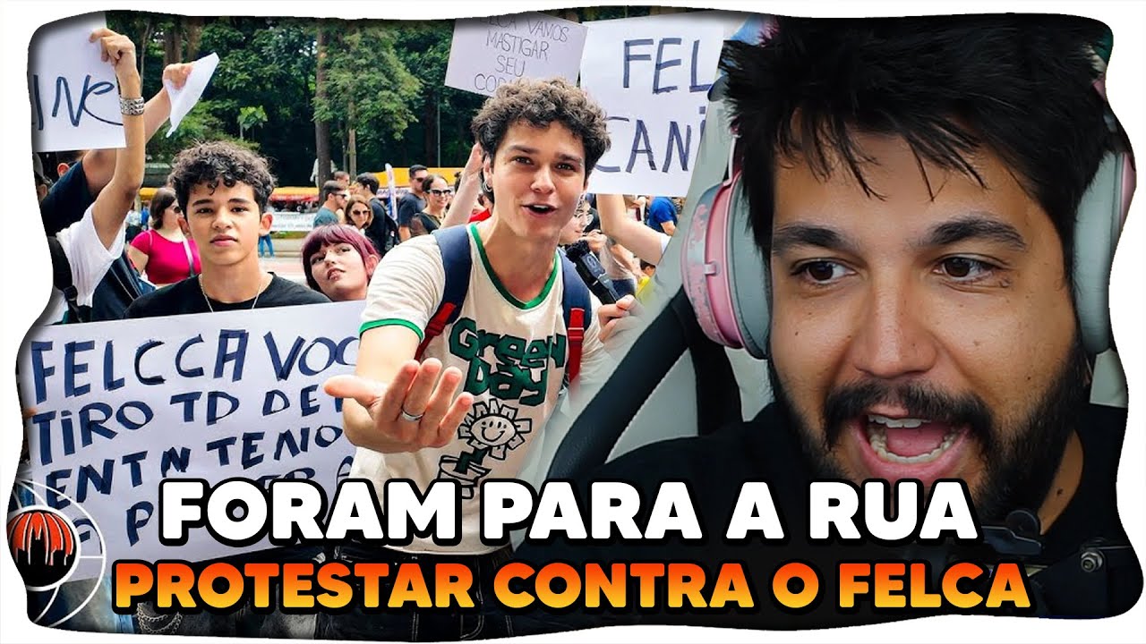 Protestos do ROBLOX CONTRA FELCA v&atilde;o para as RUAS E PARAM S&Atilde;O PAULO