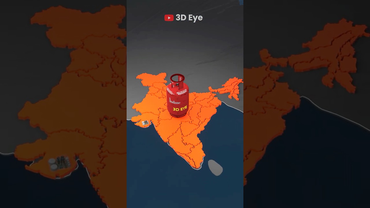 Why LPG Prices Are Rising in India? | 3D Animation