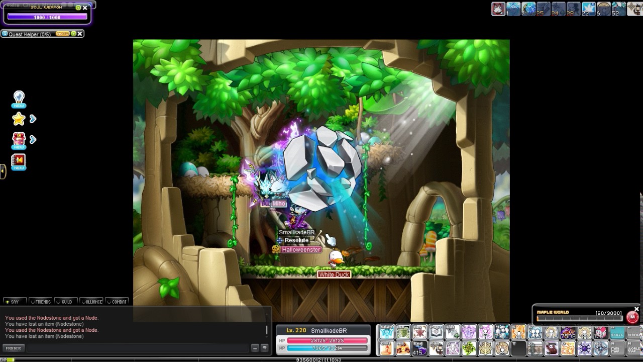 [GMS] Opening 110 Nodestones