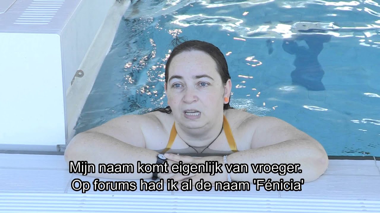 De 46-jarige Nathalie is al jaren meermin