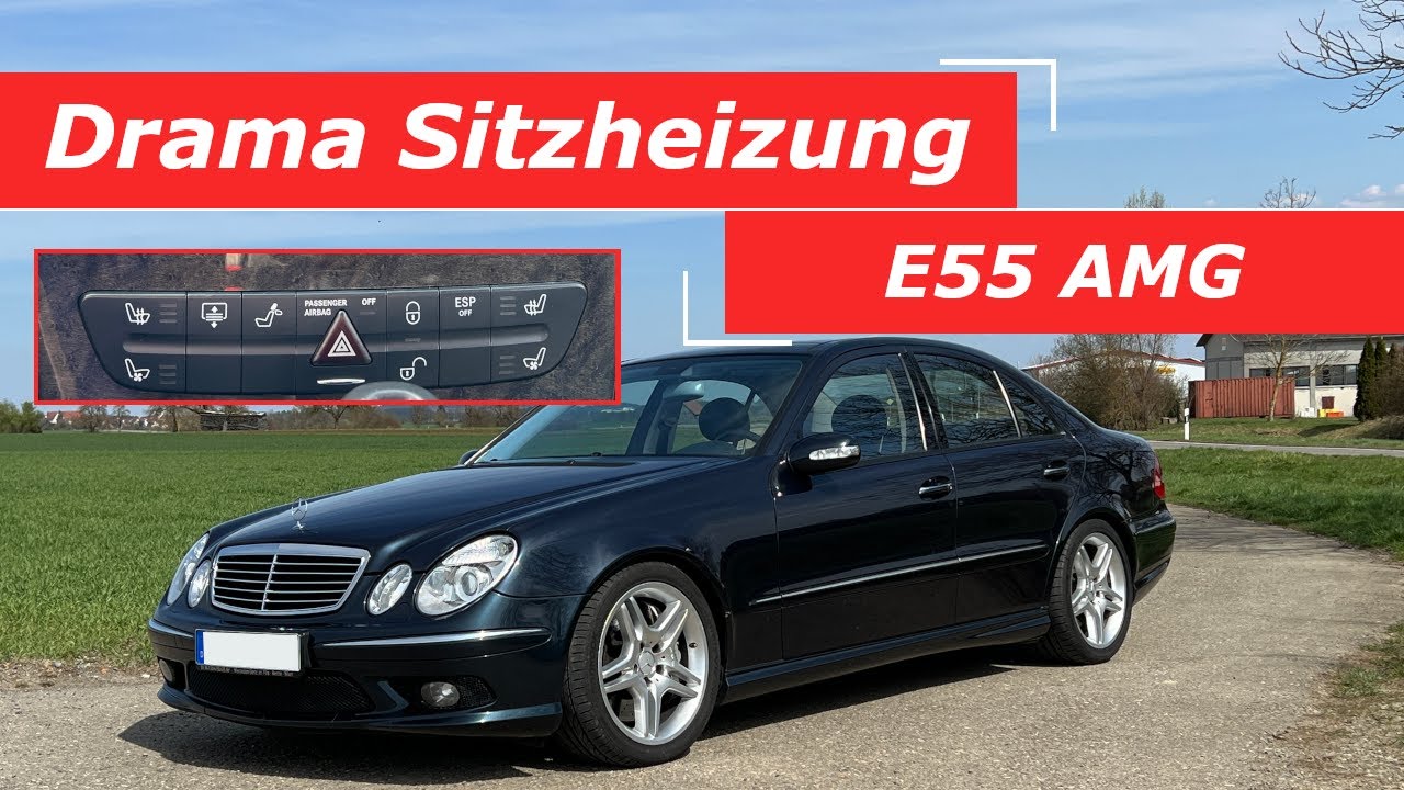 E55 AMG - dem Problem auf der Spur: Sitzheizung und Sitzbel&uuml;ftung! Live Diagnose und Reparatur