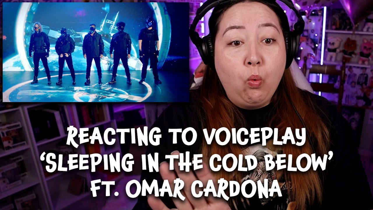 Реакция на песню VoicePlay «Sleeping In The Cold Below» с участием Омара Кардоны #voiceplay #реакция
