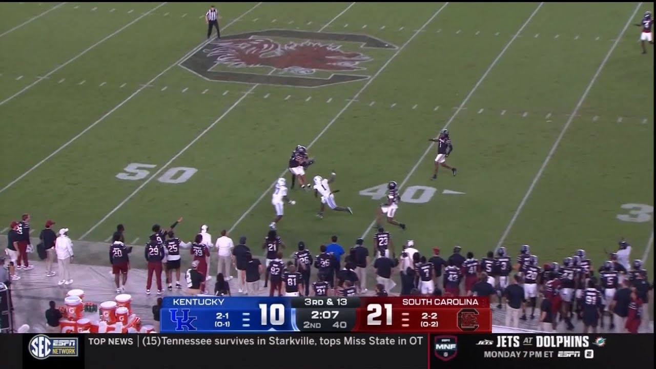 2025 USC vs Kentucky - Brandon Cisse Interception