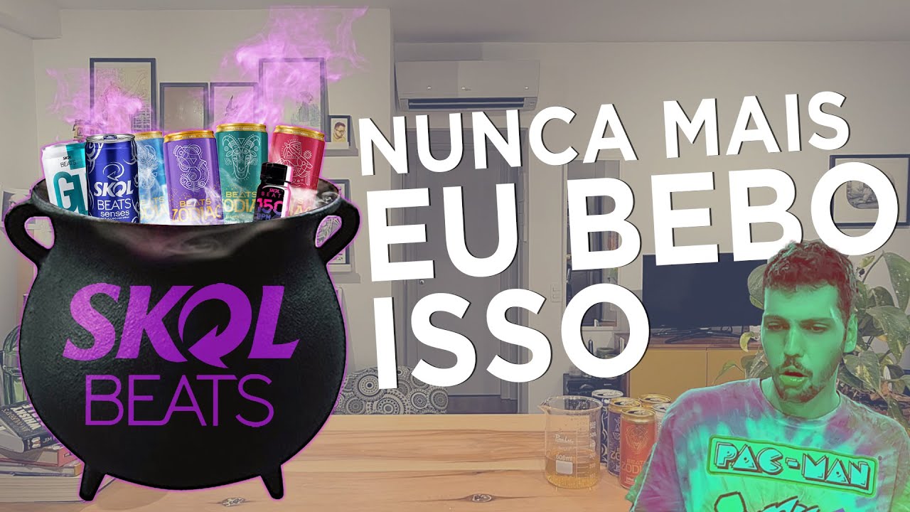 EXPERIMENTEI TODAS AS SKOL BEATS! | Drink Review
