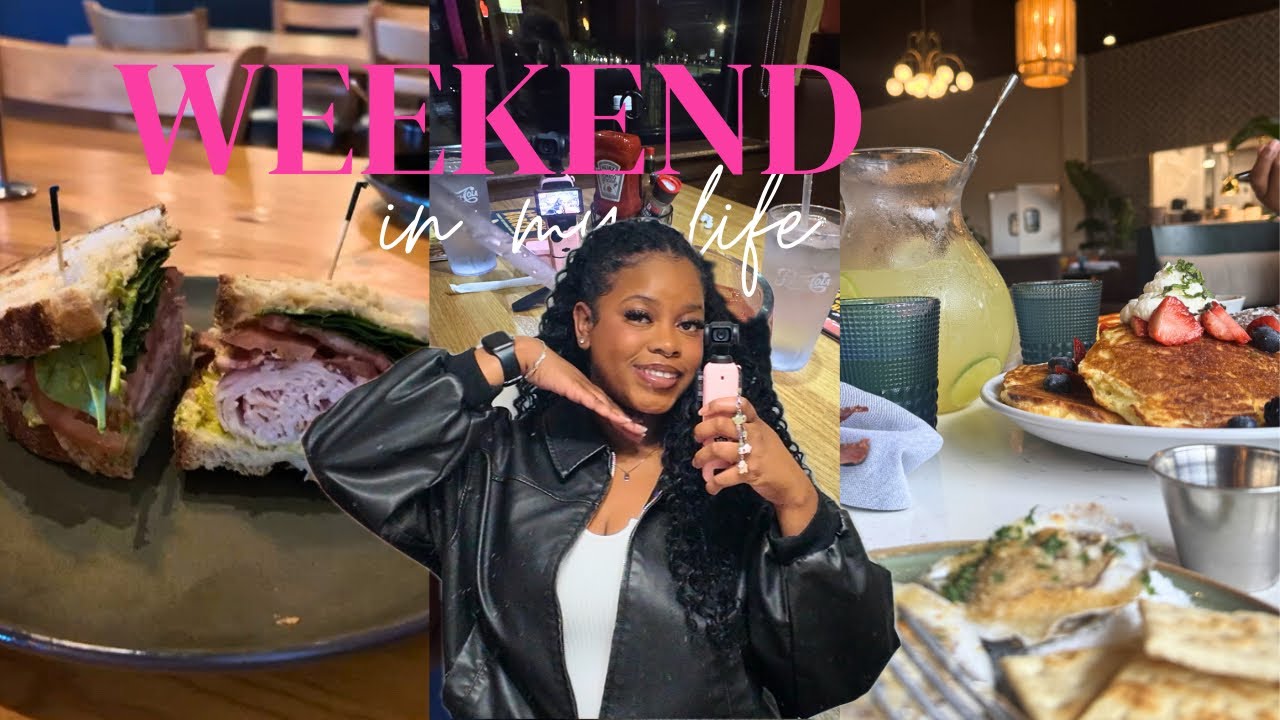 Weekend in my life | hanging with friends and family | meal prepping