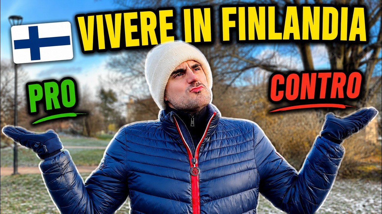 PRO e CONTRO del VIVERE in Finlandia da ITALIANO 🇫🇮 | I miei 8 consigli spiegati