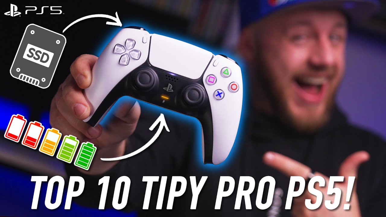 TOP 10 tipů a triků pro Playstation 5, které musíš znát! 🎮