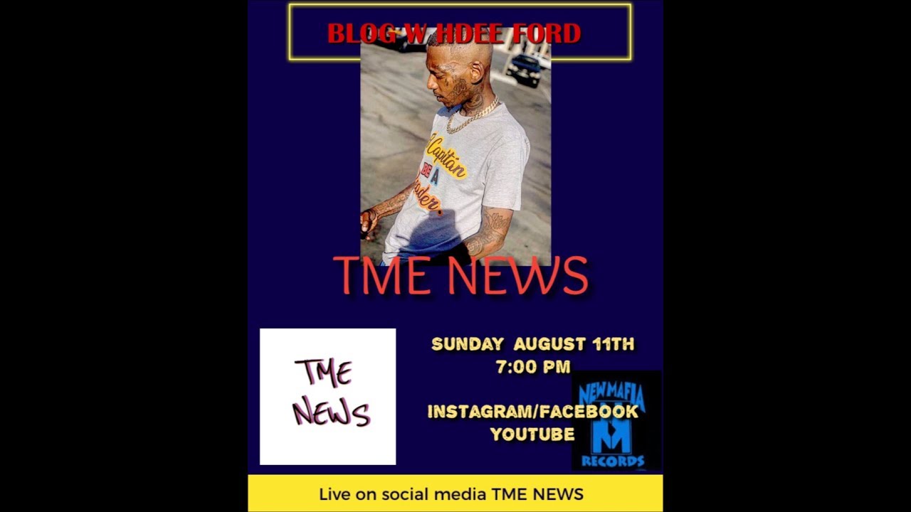 TME News Exclusive Interview: Rapper #HdeeFord (#snoopybadzz #sodmg #NEWMAFIARECORDS #souljaboy)