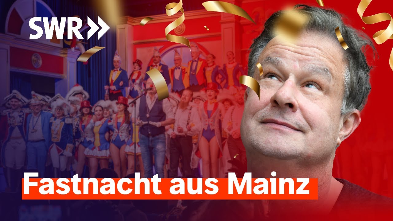 Die Fastnachtssitzung des Gonsenheimer Carneval Vereins im Livestream | SWR1 STREAMung
