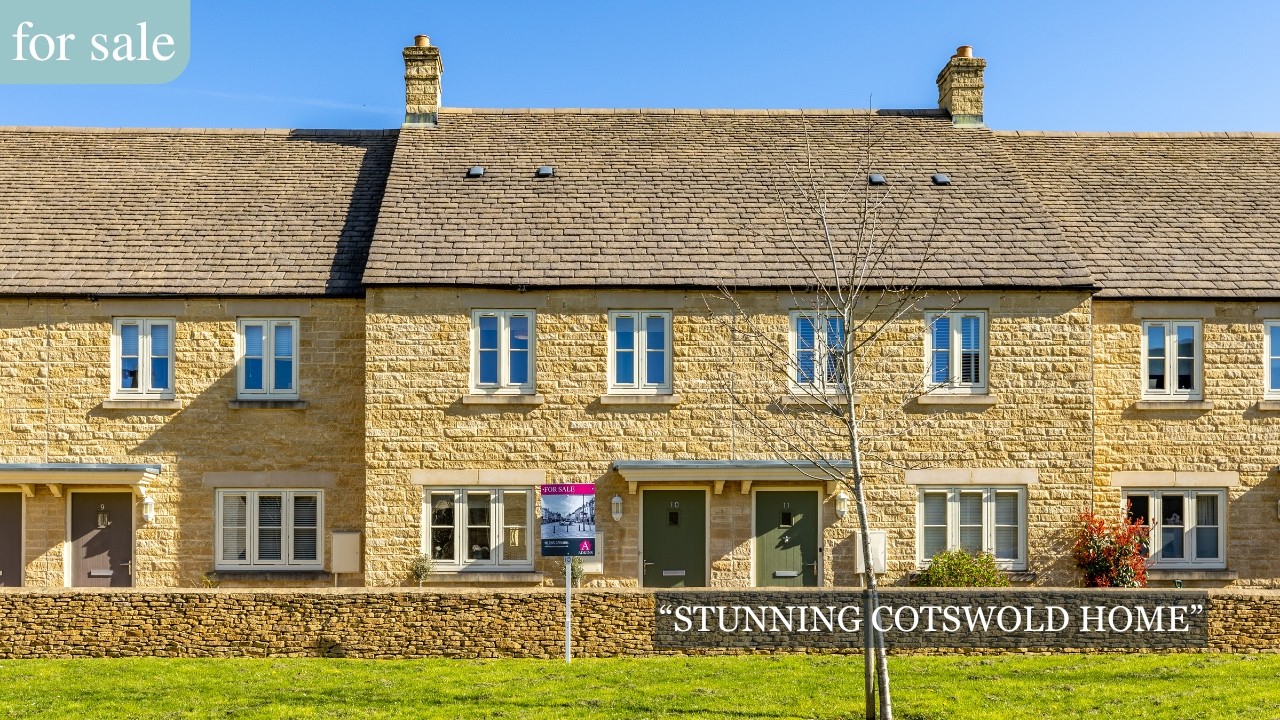 🎥 Stunning Three bedroom Cotswold Home For Sale in Cirencester