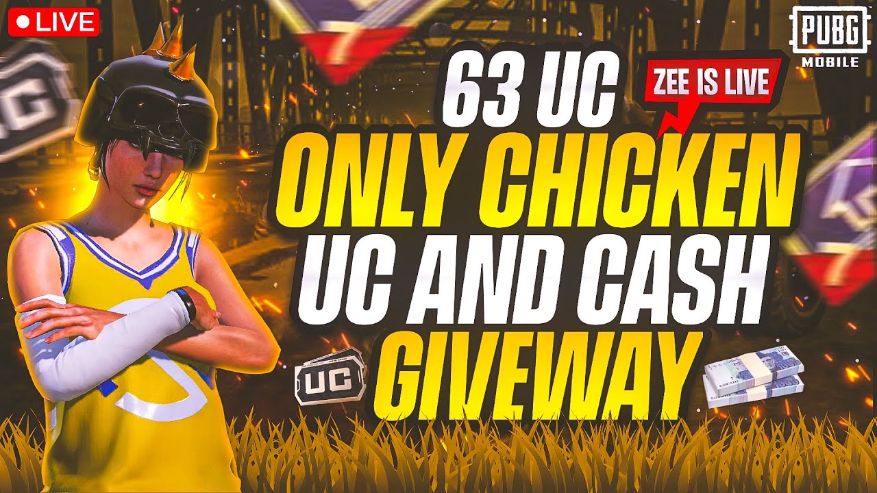 PUBG CUSTOM ROOMS UC$CASH GIVEAWYS #pubgmobileliveroom#zeeislive #pubgmobile#customrooms#ucroom