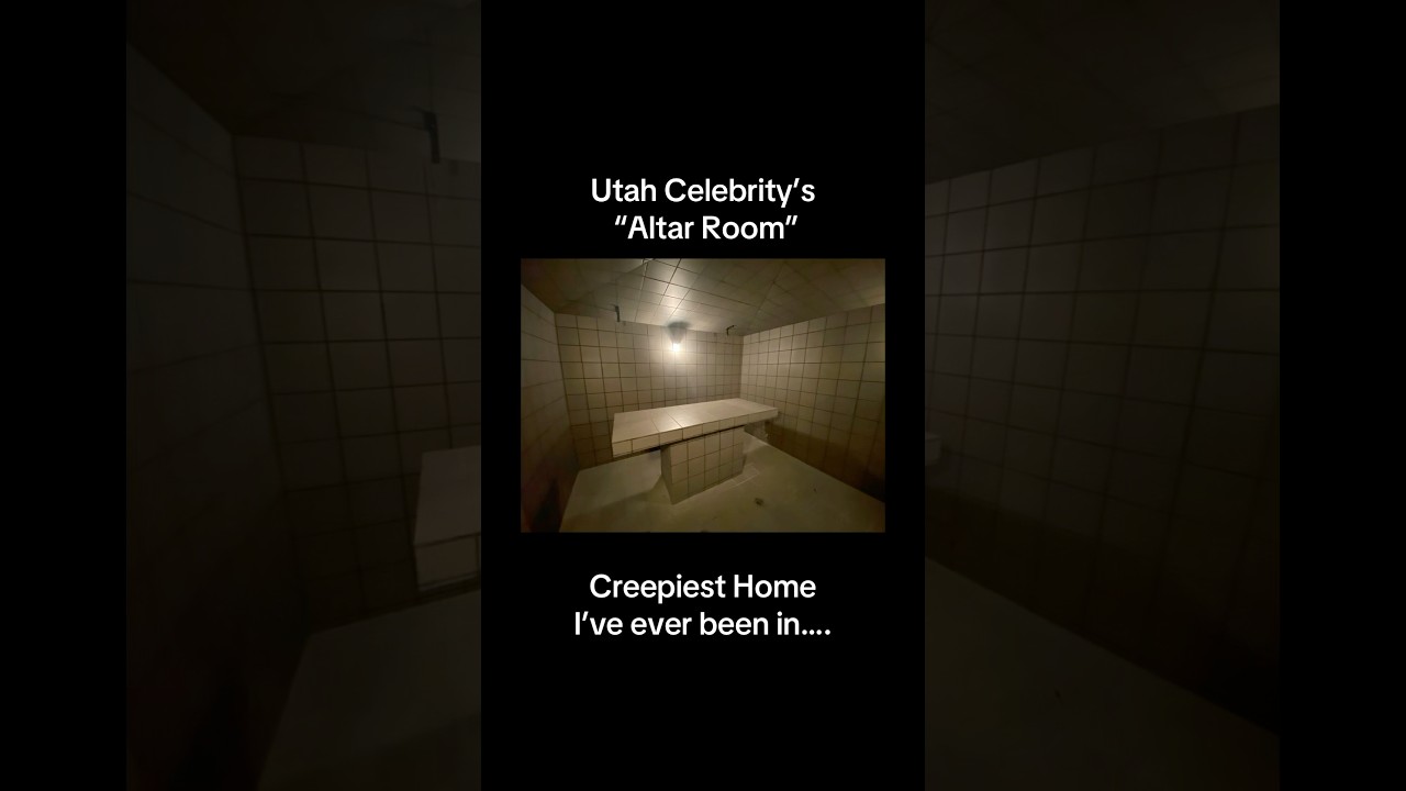 ЖУТКАЯ &laquo;Алтарная комната&raquo;, построенная знаменитостью из Юты. И это только начало&hellip;