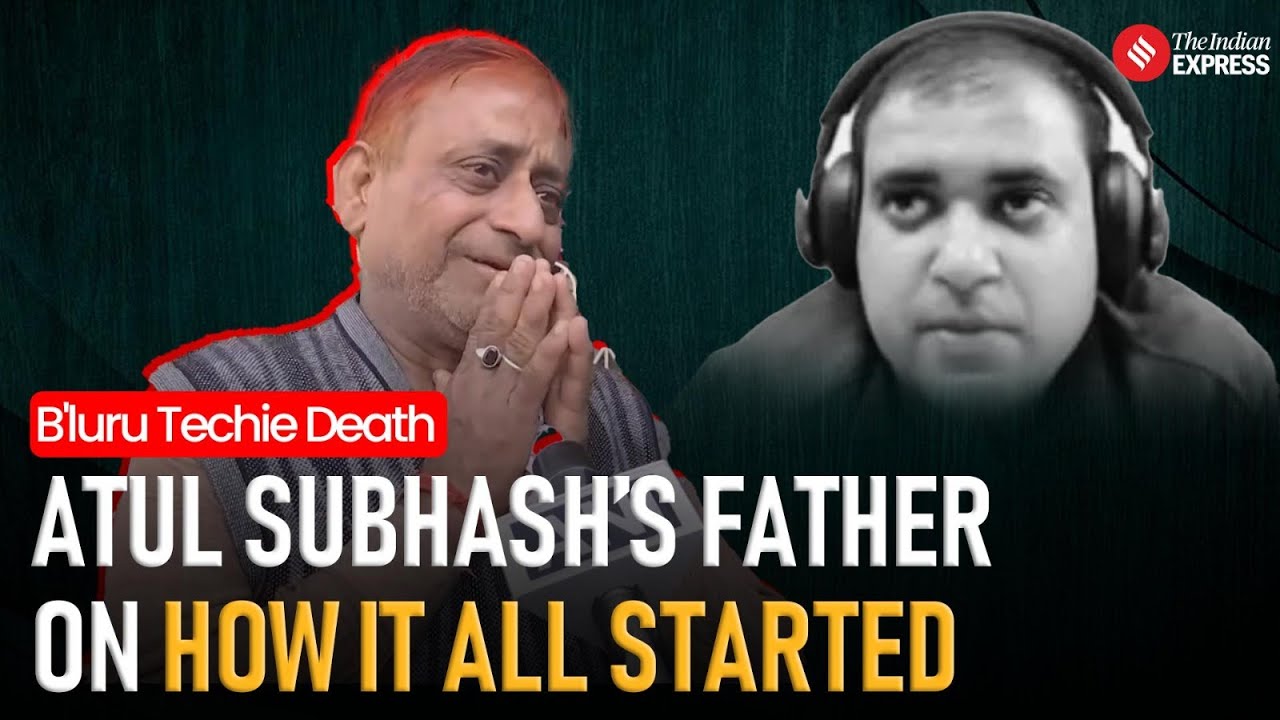 Atul Subhash's father breaks down, reveals how it all started | Bengaluru Techie Death Case