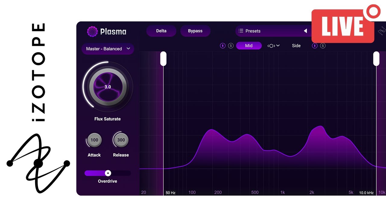 🔴LIVE | Plasma - intelligent saturation - with iZotope - Tune in to WIN!!