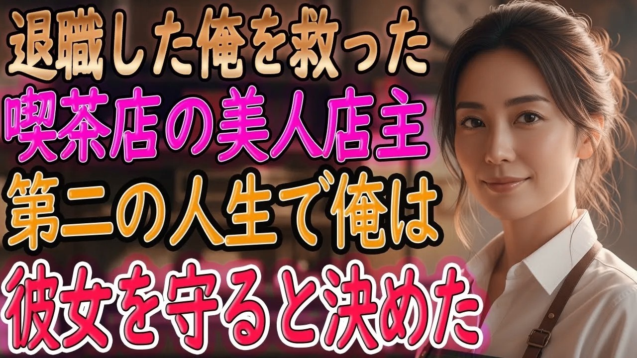 【馴れ初め】会社を辞めた翌日、行きつけの喫茶店の美人店主が『一緒に暮らしてくれませんか？』俺『…はい』まさかの同居生活が始まって…【朗読】