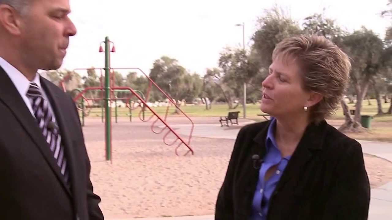 On The Job: Inger Erickson, Parks and Recreation Department.