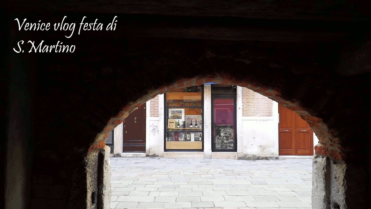 Venezia La festa di S Martino, la storia, la leggenda , dolci e usanze della citta'